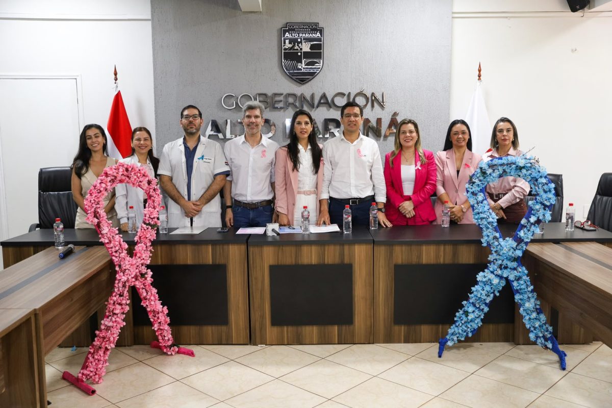 GOBERNACIÓN LANZA JORNADAS GRATUITAS DE OCTUBRE ROSA Y NOVIEMBRE AZUL EN ALTO PARANÁ