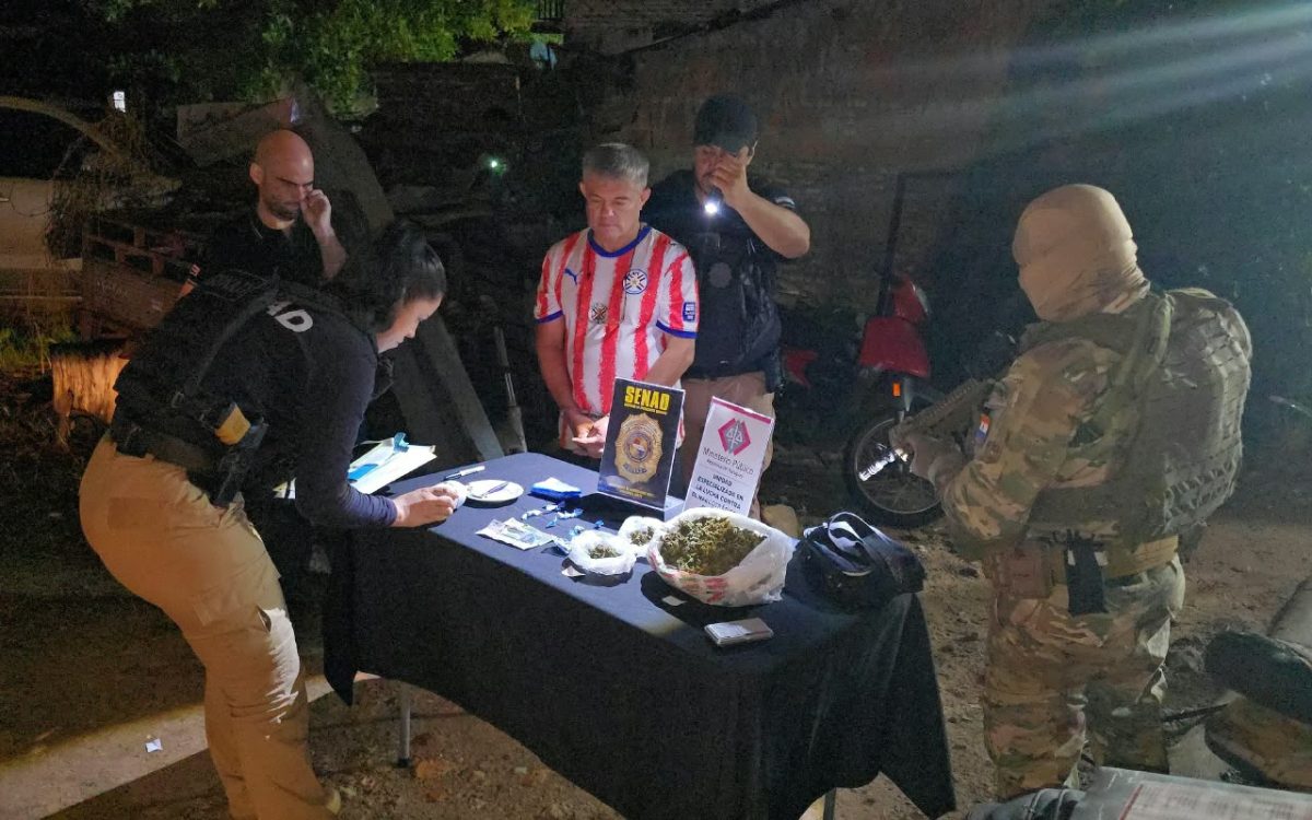 SENAD AVANZA EN LA INVESTIGACIÓN DEL CASO NARCOJET CON CUATRO ALLANAMIENTOS