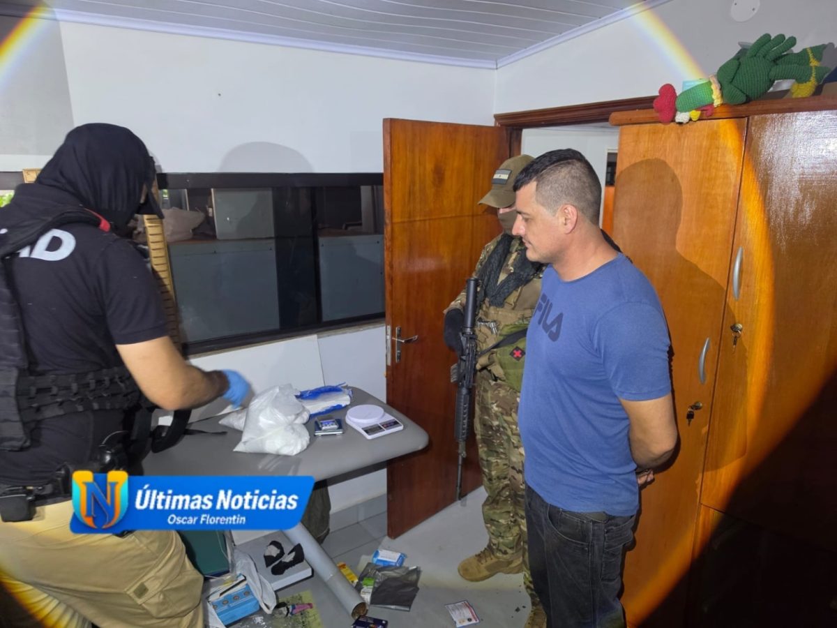 SENAD INCAUTA COCAÍNA Y PRODUCTOS INYECTABLES PARA ADELGAZAR EN CIUDAD DEL ESTE