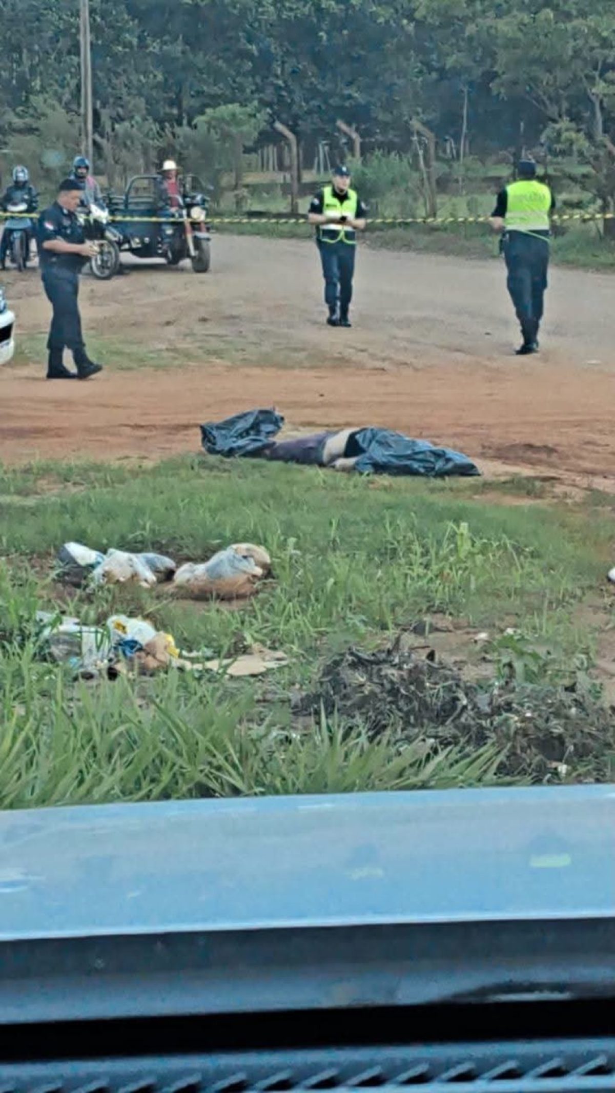 HALLAN A UN HOMBRE SIN VIDA, CON SIGNOS DE VIOLENCIA Y LAS MANOS ATADAS EN PEDRO JUAN CABALLERO